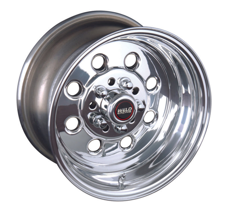 Weld Draglite 15x8 / 4x108 & 4x4.5 BP / 4.5in. BS Polished Wheel - Non-Beadlock