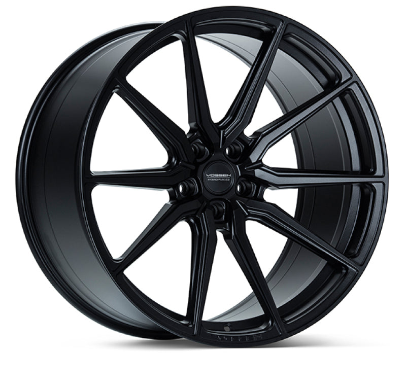 Vossen HF-3 24x10 / 5x120 / ET32 / Deep Face / 72.56 - Satin Black