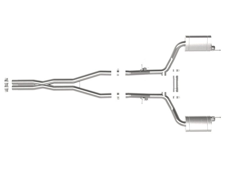 aFe MACH Force-Xp 3in Cat-Back Exhaust 15-20 Dodge Charger Hellcat V8-6.2L (SC) / 392 V8-6.4L