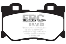 Load image into Gallery viewer, EBC 08-13 Infiniti FX50 5.0 Redstuff Rear Brake Pads