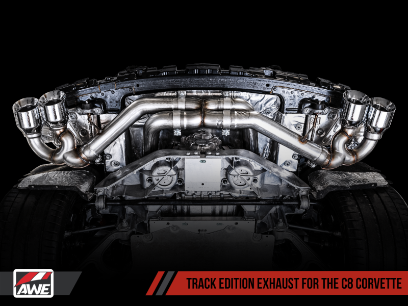 AWE Tuning Chevrolet Corvette (C8) Track Edition Exhaust