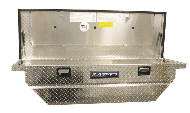 Lund Universal Aluminum Foam Filled Lid Truck Box - Brite