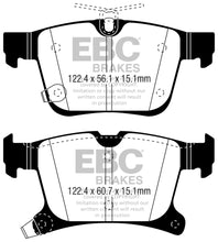 Load image into Gallery viewer, EBC 2016+ Chrysler Pacifica (RU) 3.6L Yellowstuff Rear Brake Pads