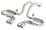 Borla 1997-2004 Chevrolet Corvette C5/C5 Z06 S-Type Cat-Back Exhaust System | 140038