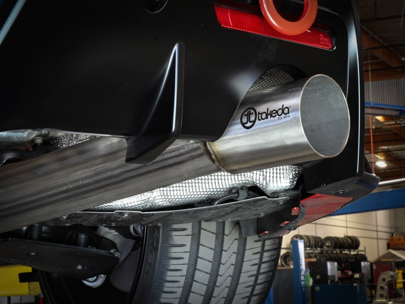 aFe POWER Takeda 2020+ Toyota Supra Catback Exhaust 4in Brushed Finish Tip