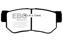 Load image into Gallery viewer, EBC 08-09 Hyundai Azera 3.3 Redstuff Rear Brake Pads