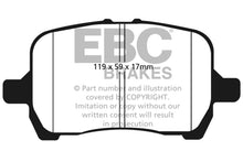 Load image into Gallery viewer, EBC 04-06 Chevrolet Cobalt 2.0 Supercharged Greenstuff Front Brake Pads