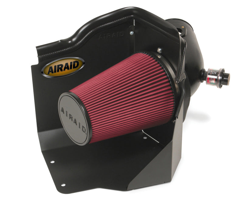 Airaid 06-07 Chevy Duramax Classic (w/ High Hood) CAD Intake System w/o Tube (Oiled / Red Media)