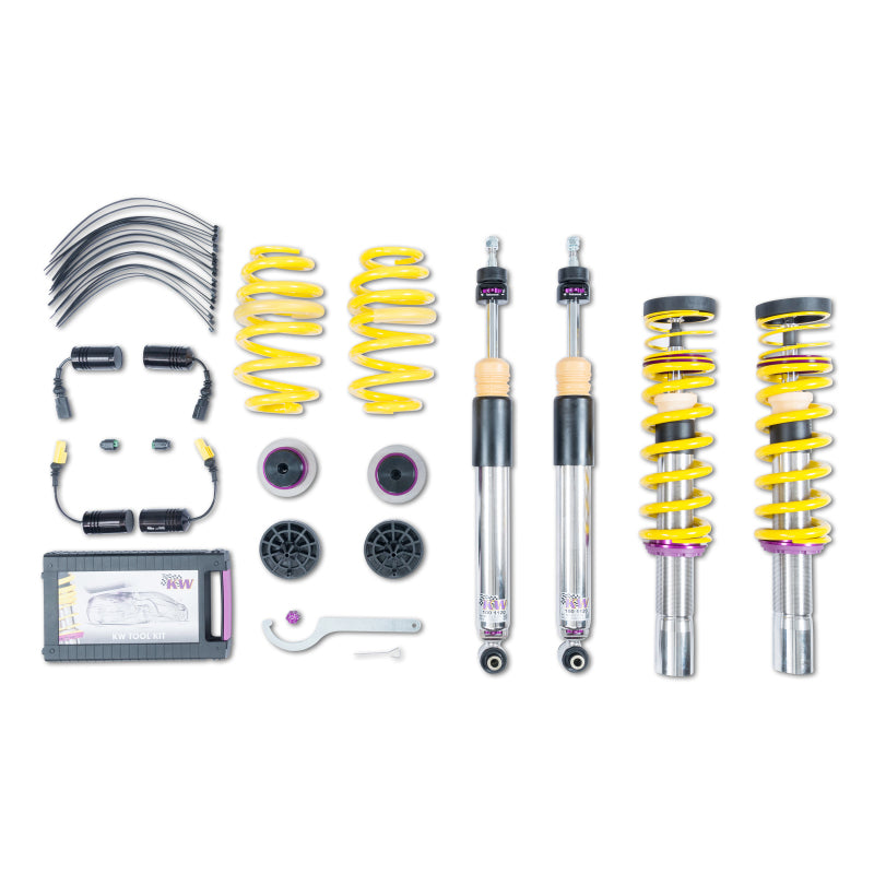 KW Coilover Kit V3 2017+ Audi A4 (B9) Sedan w/ Electronic Dampers