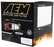 Load image into Gallery viewer, AEM 96-97 Mustang V8 4.6L 4.25in Base ID x 8.125in Base OD x 7.313in H Replacement DryFlow Filter