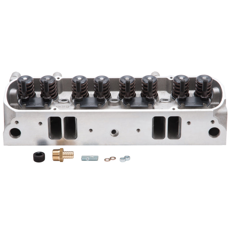 Edelbrock Cylinder Head Pontiac Performer D-Port 72cc Chambers for Hydraulic Roller Cam Complete