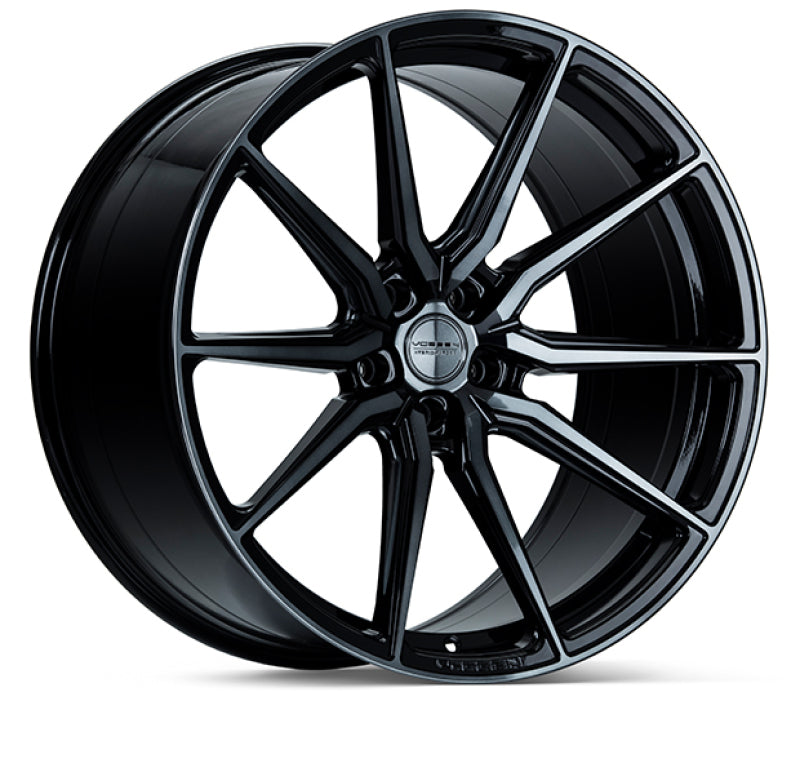 Vossen HF-3 22x9 / 5x112 / ET32 / Flat Face / 66.5 - Double Tinted - Gloss Black