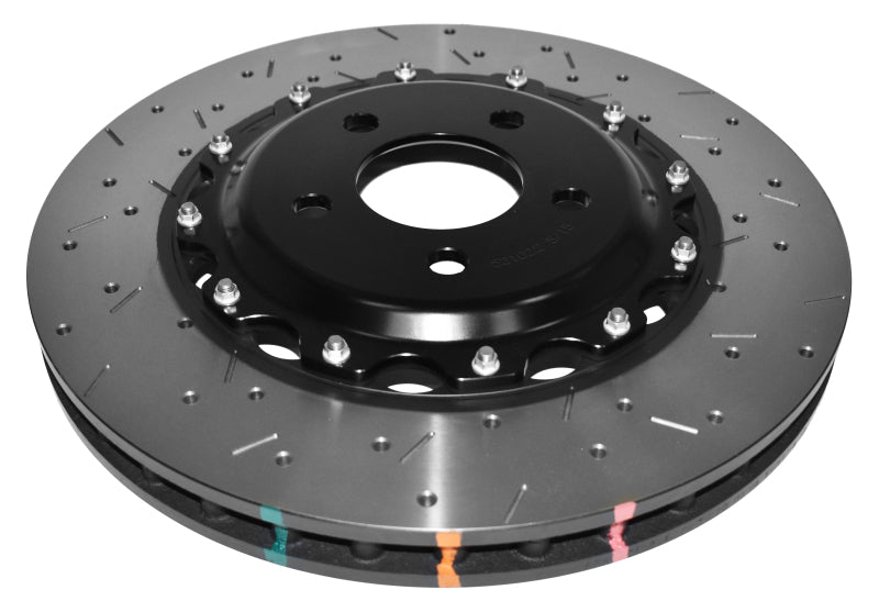 DBA 97-12 Chevrolet Corvette 5000 Series Slotted Front Rotor (Black Hat)