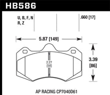 Load image into Gallery viewer, Hawk McLaren MP4-12C DTC-60 Rear Race Brake Pads