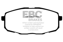 Load image into Gallery viewer, EBC 09-12 Hyundai Elantra 2.0 Touring Redstuff Front Brake Pads