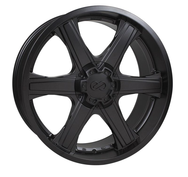 Enkei BHAWK 20x9.5 5x150 30mm Offset 110mm Bore Black Wheel