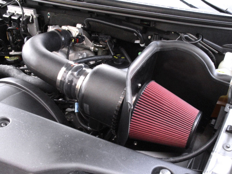 Airaid 04-06 Ford F-150 4.6L CAD Intake System w/ Tube (Oiled / Red Media)