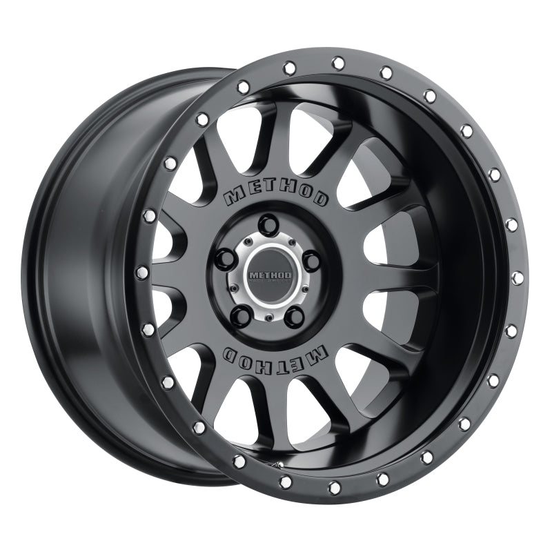 Method MR605 NV 20x9 -12mm Offset 5x5 71.5mm CB Matte Black Wheel