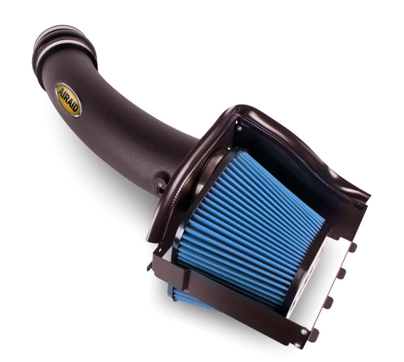 Airaid 10-14 Ford SVT Raptor / 11-13 F-150 6.2L CAD Intake System w/ Tube (Dry / Blue Media)