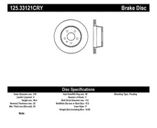 Load image into Gallery viewer, Centric 08-15 Audi TT Quattro Premium Rear CryoStop Brake Rotor