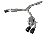 aFe 18-20 Audi RS5 Coupe MACH Force-Xp Axle-Back Exhaust System (Quad Black Tip)