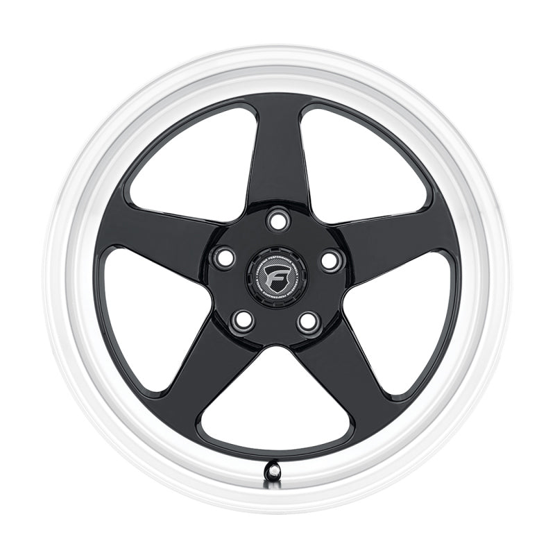 Forgestar D5 18x5.0 / 5x115 BP / ET-37 / 1.5in BS Gloss Black Wheel