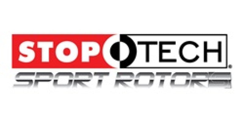 StopTech Sport Slotted 14-19 FIat 500 Left Slotted Rotor