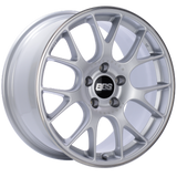 BBS CH-R 19x8.5 5x112 ET40 Brilliant Silver Polished Rim Protector Wheel -82mm PFS/Clip Required