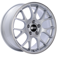 Load image into Gallery viewer, BBS CH-R 19x8 5x120 ET40 Brilliant Silver Polished Rim Protector Wheel -82mm PFS/Clip Required