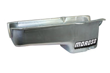 Load image into Gallery viewer, Moroso 86-Up Chevrolet Small Block (w/Passenger Side Dipstick) Wet Sump 5qt 7.5in Steel Oil Pan