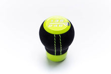 Load image into Gallery viewer, Raceseng Stratose Shift Knob (Gate 3 Engv) M12x1.25mm - Neon Yellow w/Contrast NY Alcantara Stiching