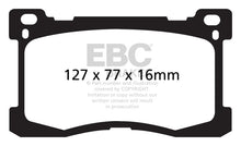 Load image into Gallery viewer, EBC 12+ Hyundai Equus 5.0 Yellowstuff Front Brake Pads