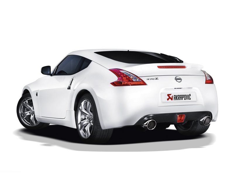 Akrapovic 09-17 Nissan 370Z Slip-On Line (SS) (Req. Tips)