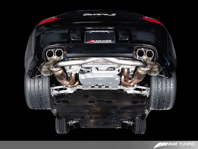 AWE Tuning Porsche 997.2 Carrera Performance Cross Over Pipes