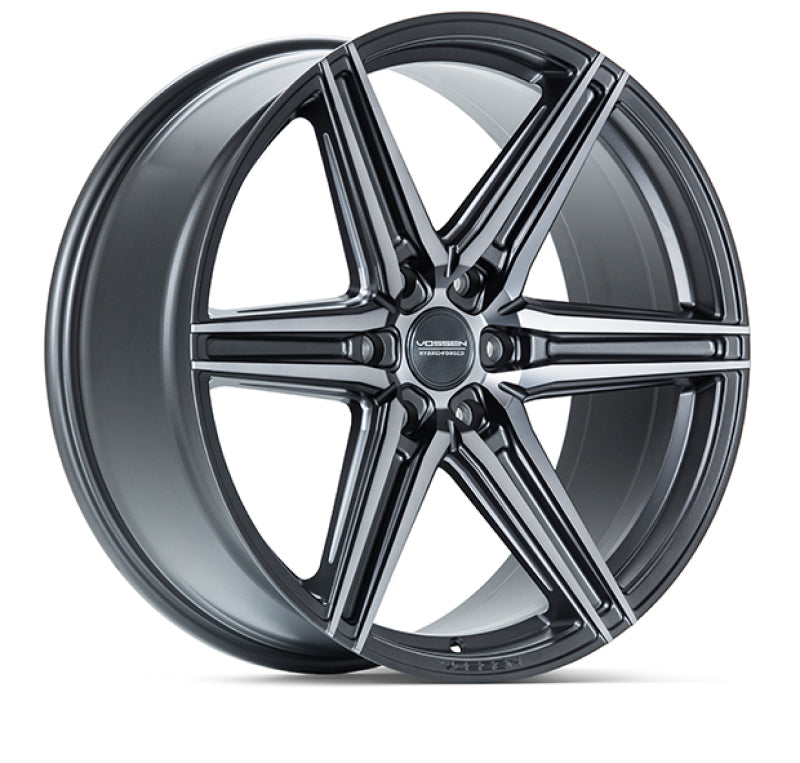 Vossen HF6-2 20x9.5 / 6x135 / ET15 / Deep Face / 87.1 - Tinted Matte Gunmetal