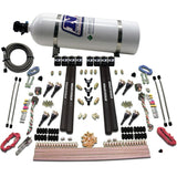 Nitrous Express SX2 Dual Stage 8 Solenoid /Gasoline Nitrous Kit (200-1200HP) w/15lb Bottle