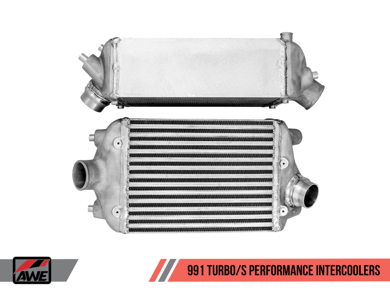 AWE Tuning Porsche 991 Turbo/Turbo S Performance Intercooler Kit