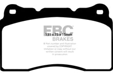 Load image into Gallery viewer, EBC 04-05 Cadillac CTS-V 5.7 Bluestuff Front Brake Pads