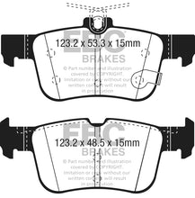 Load image into Gallery viewer, EBC 2013+ Lincoln MKZ 2.0L Hybrid Redstuff Rear Brake Pads