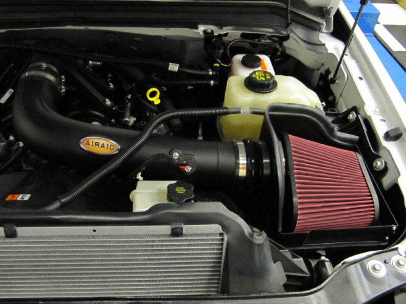 Airaid 08-10 Ford F-250/350 5.4L CAD Intake System w/ Tube (Dry / Red Media)