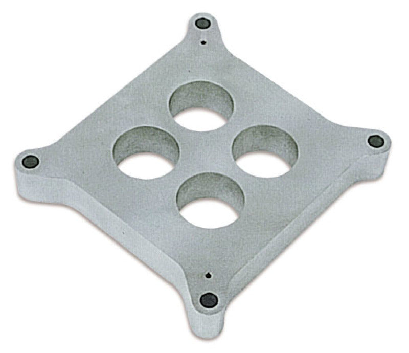 Moroso 4150/4160 Carburetor Spacer - 4 Hole Plenum - 1in - Billet Aluminum