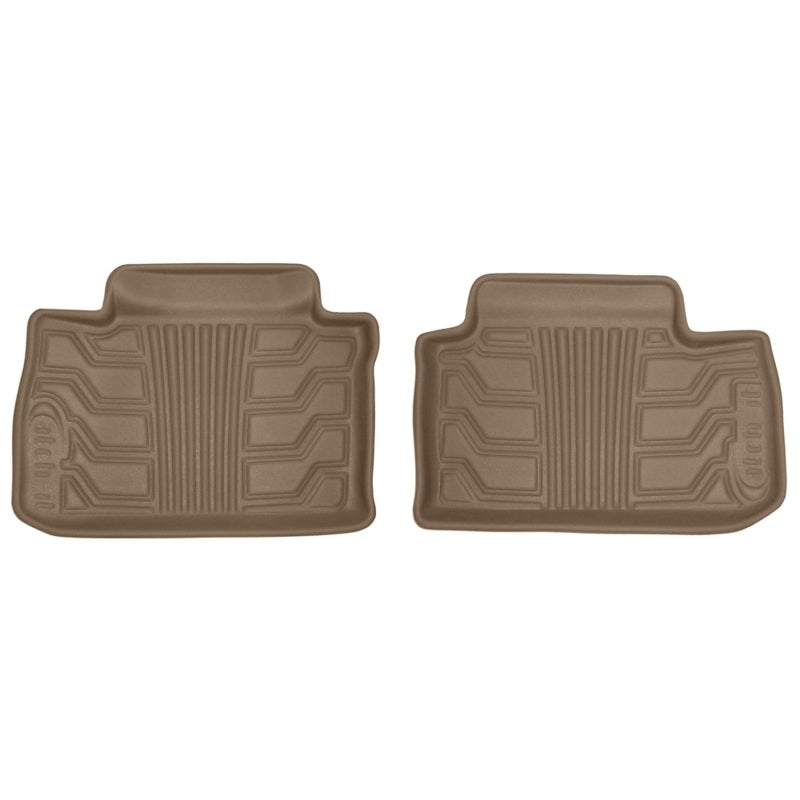 Lund 03-07 Honda Accord Catch-It Floormats Rear Floor Liner - Tan (2 Pc.)