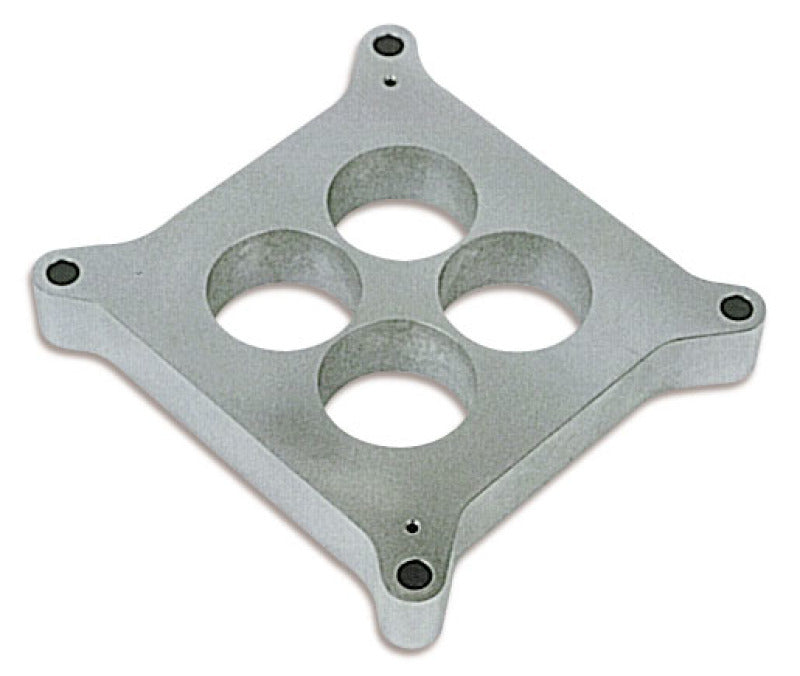 Moroso 4150/4160 Carburetor Spacer - 4 Hole Plenum - 1in - Billet Aluminum