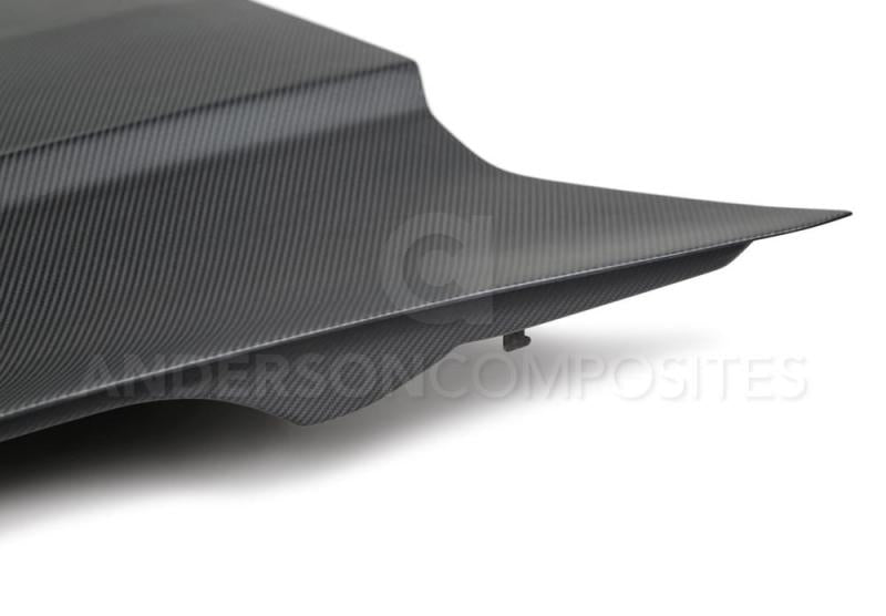 Anderson Composites 14-16 Chevy Corvette C7 Stingray Dry Carbon Fiber Hood