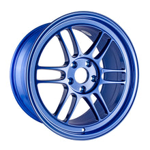 Load image into Gallery viewer, Enkei RPF1 18x9.5 5x114.3 38mm Offset 73mm Victory Bore Blue Wheel