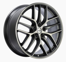 Load image into Gallery viewer, BBS CC-R 19x8.5 5x112 ET30 Satin Graphite Diamond Cut Polished Rim Protector Wheel -82mm PFS Req.