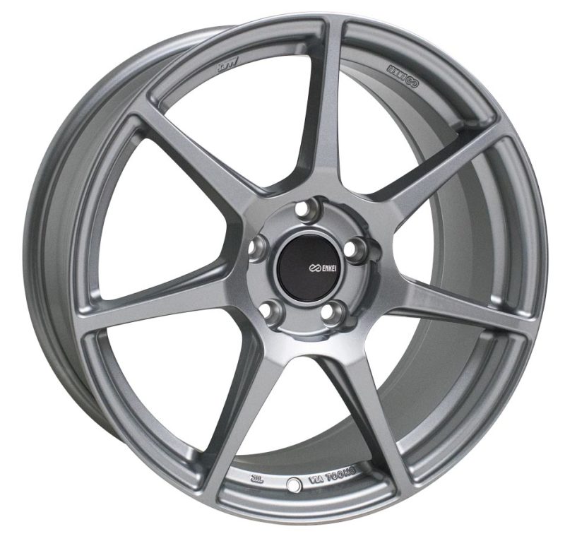 Enkei TFR 19x9.5 5x114.3 35mm Offset 72.6 Bore Diameter Storm Gray Wheel