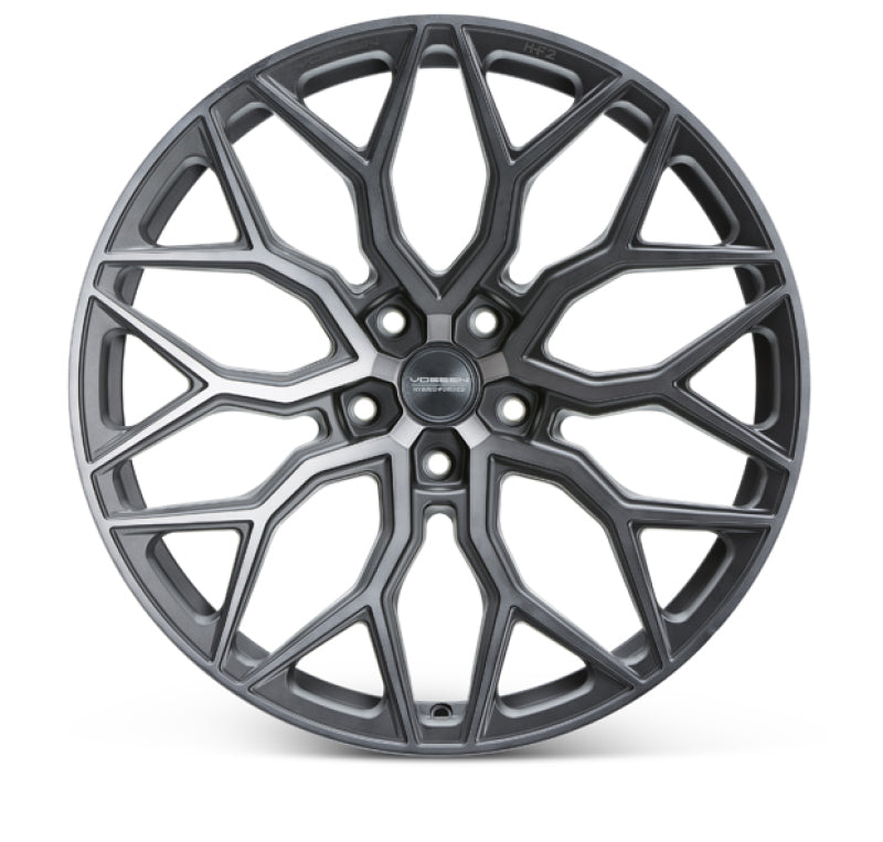 Vossen HF-2 20x9 / 5x120 / ET35 / Flat Face / 72.56 - Tinted Matte Gunmetal