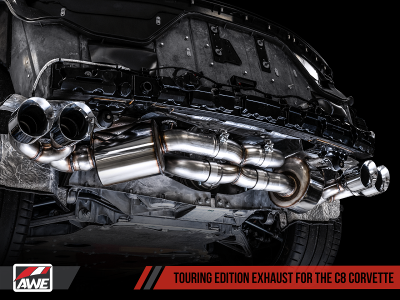 AWE Tuning Chevrolet Corvette (C8) Touring Edition Exhaust