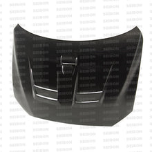 Load image into Gallery viewer, Seibon 08-09 Mitsubishi Lancer (CYA4/5A) DV Style Carbon Fiber Hood